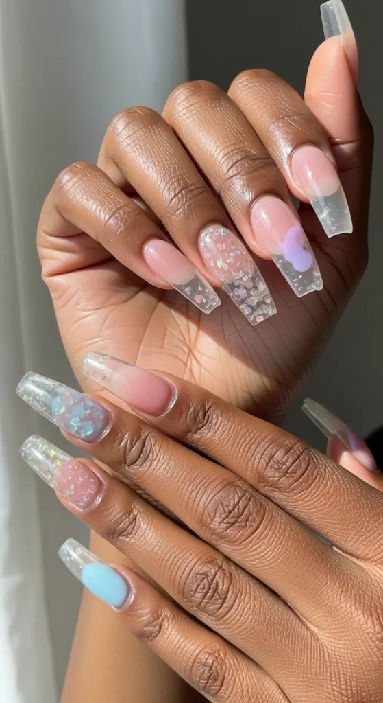 Transparent and Jelly Nails