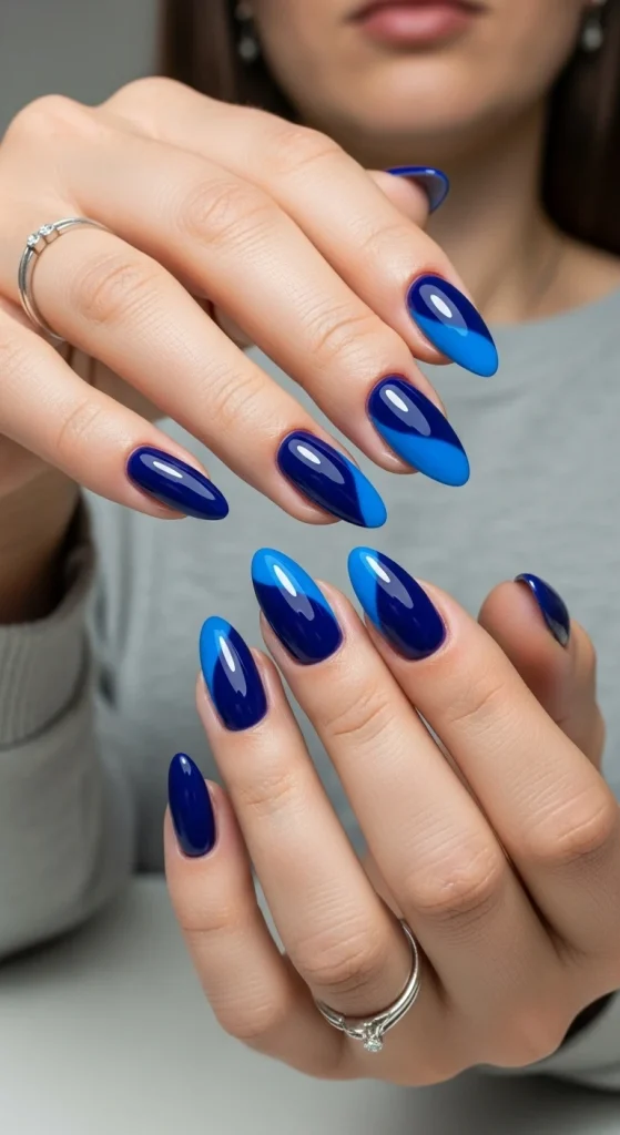 Two-Tone Blue for Dynamic Style