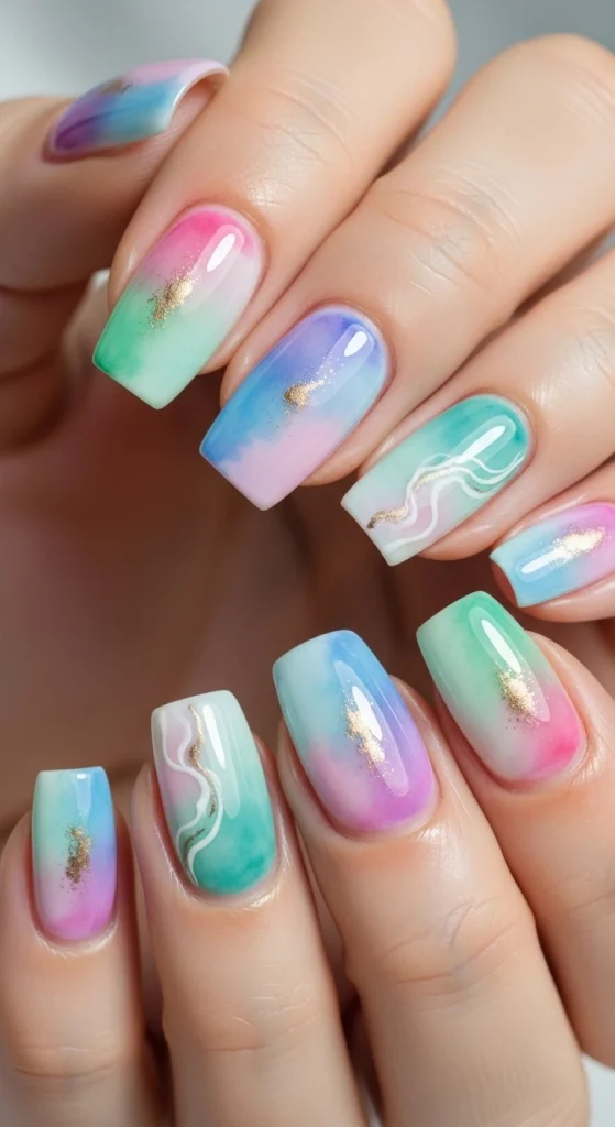 Watercolor Blends for Smooth Color Harmony