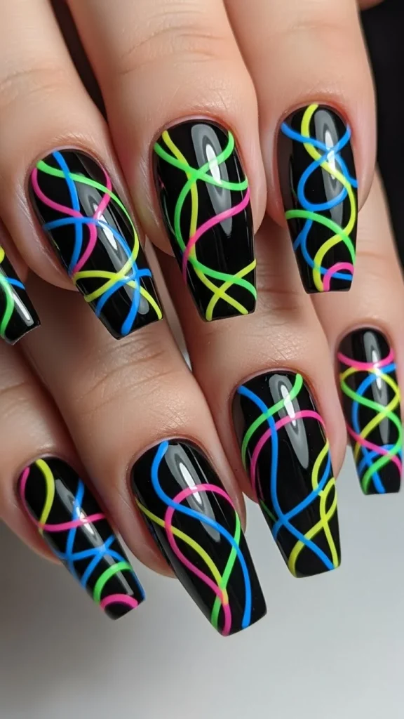 Abstract Lines That Add Movement
