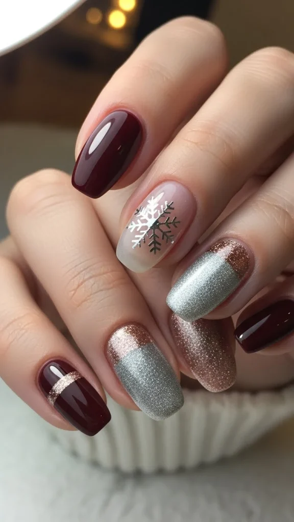 Classy Winter Nails Built Around Short Lengths