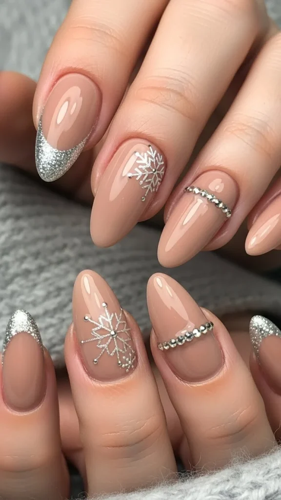 Classy Winter Nails That Transition Easily