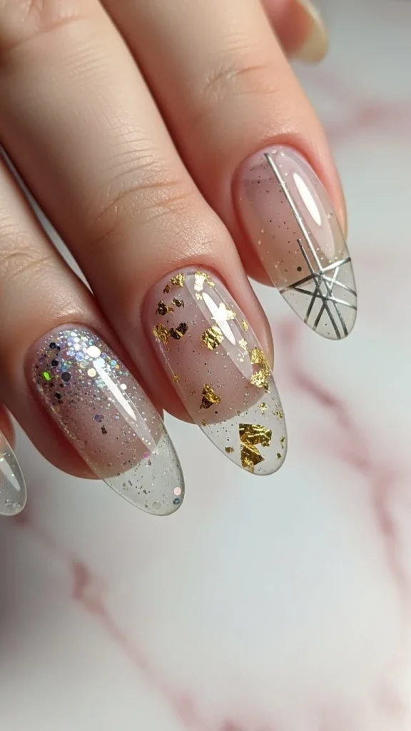 Clear Polish with Micro Details