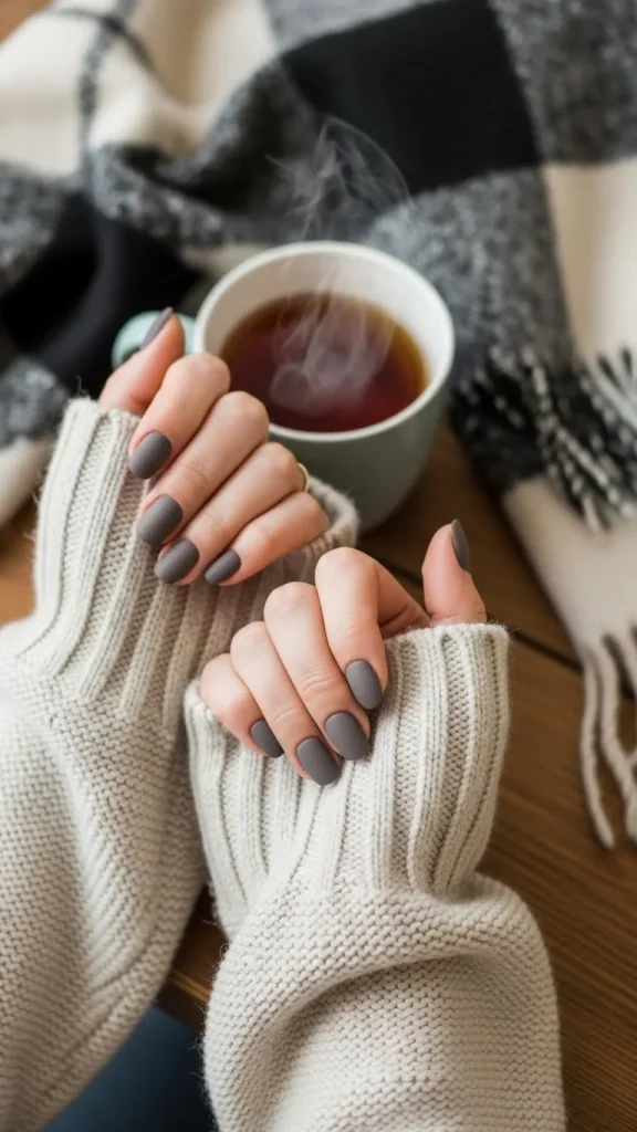 Comfort-First Nail Styles for Daily Winter Wear