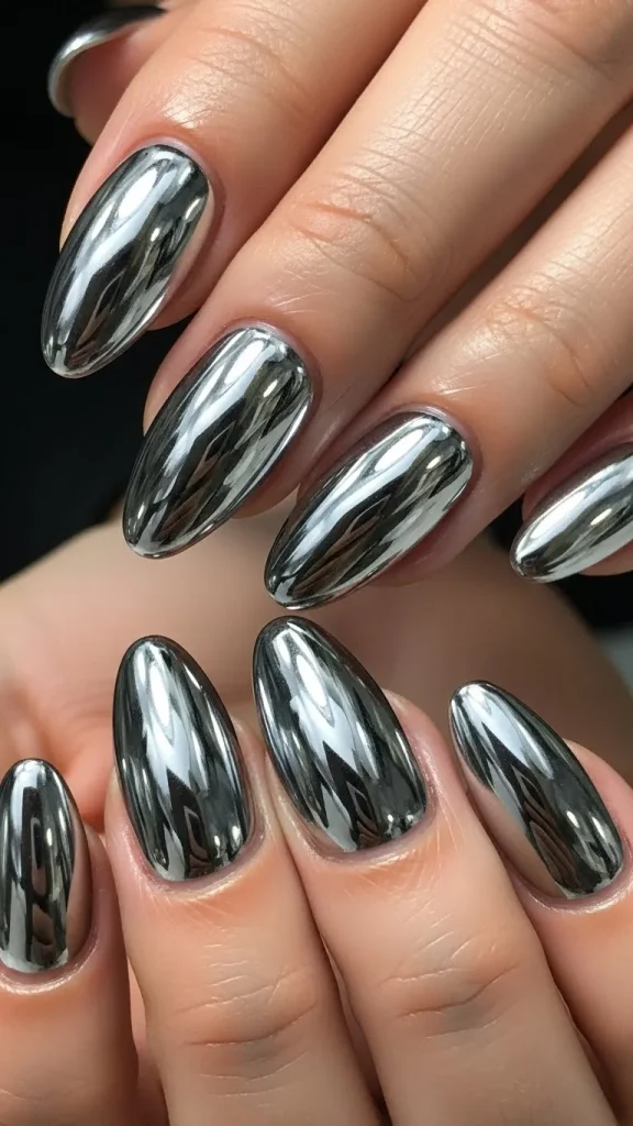 Cool Silver Layers with a Smooth Surface