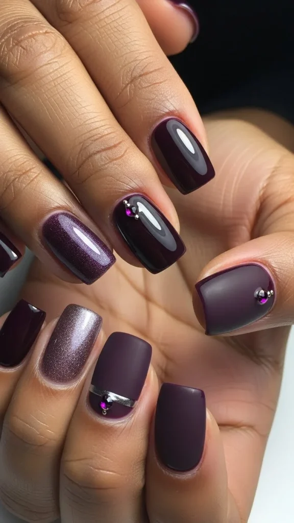 Deep Purple & Plum Shades