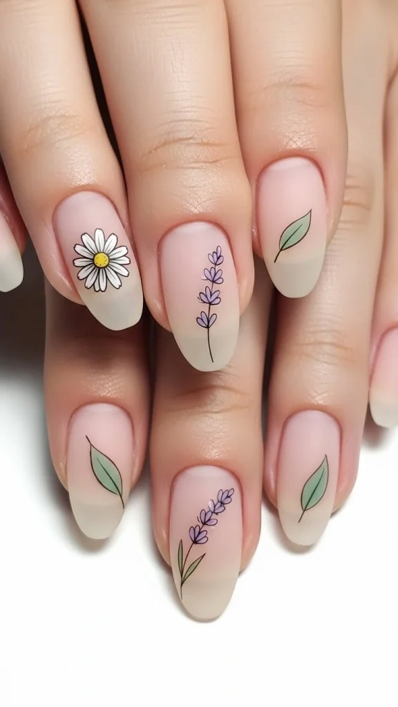Floral Hints with Minimal Detail
