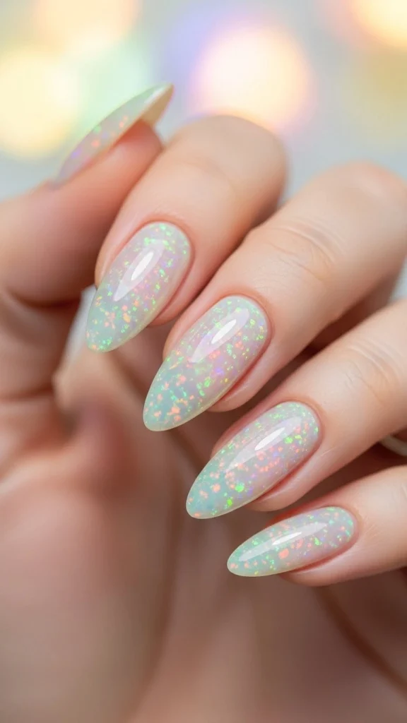 Iridescent Opal Shine for a Soft Magical Touch