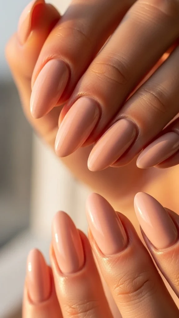 Light Peach for Soft Summer Glow