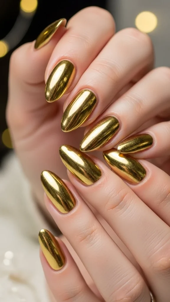 Metallic Gold for Festive Glam