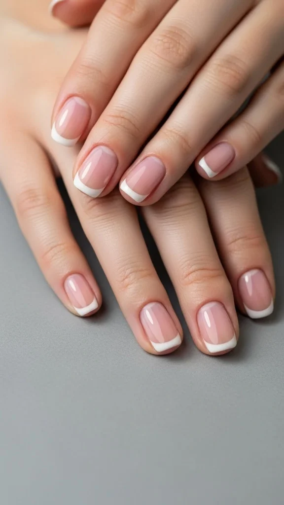 Micro French Tips for a Clean, Modern Look