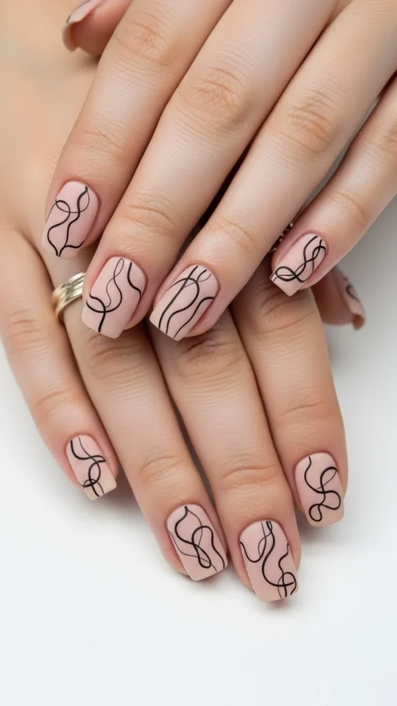 Minimal Line Art for a Stylish Graphic Effect