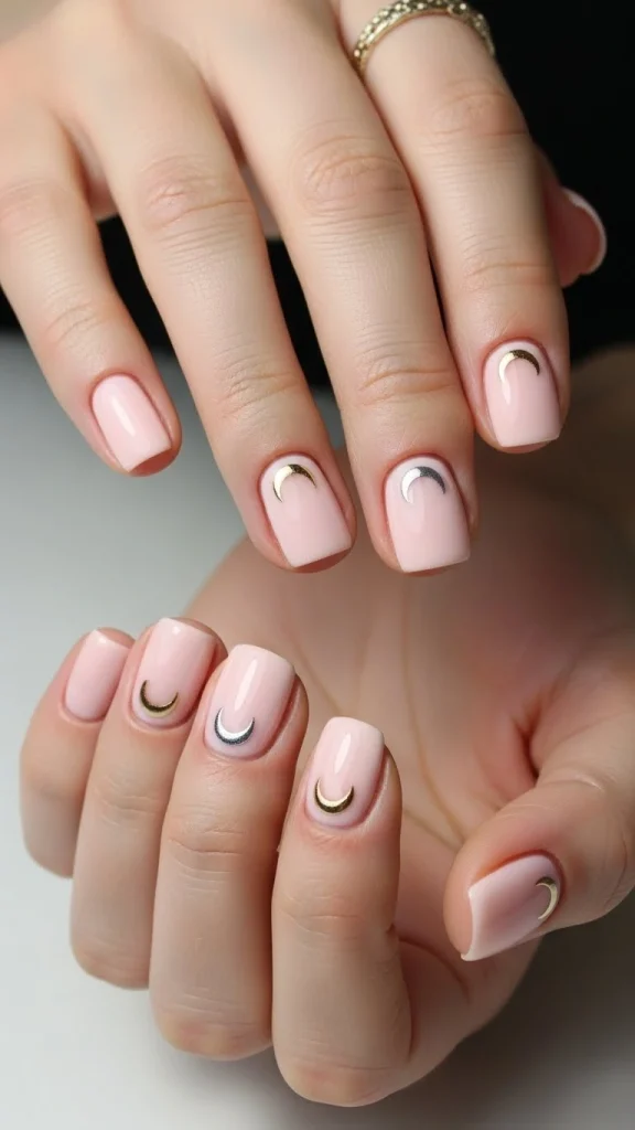 Minimal Moons for a Clean, Stylish Detail