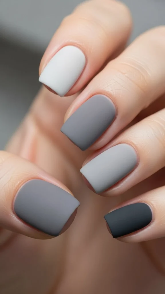 Muted Gray Tones with Gentle Contrast