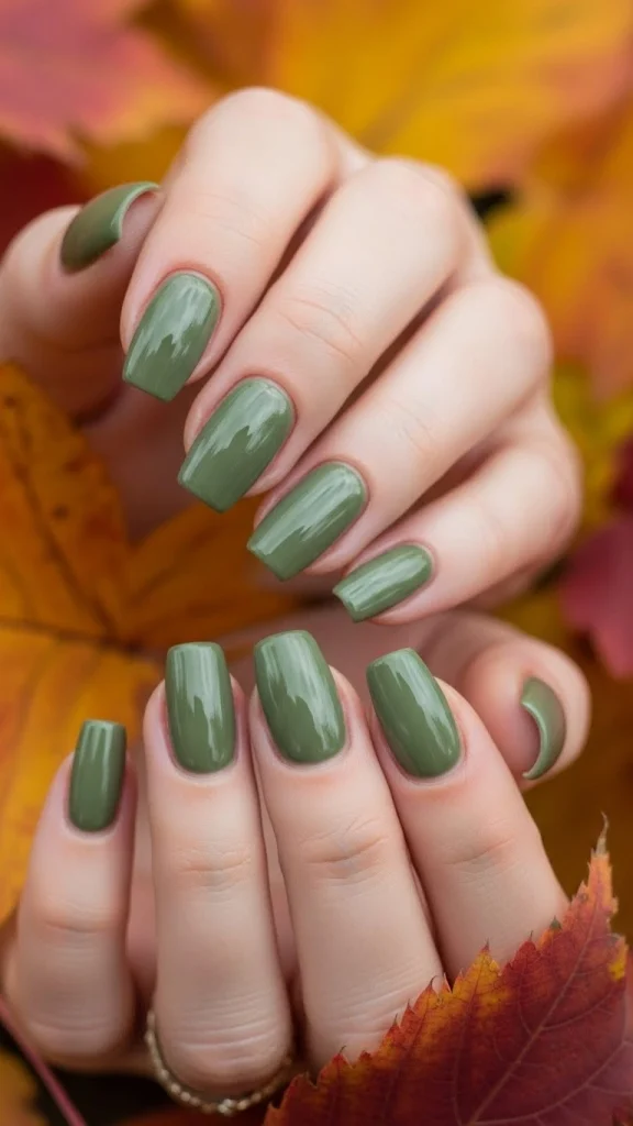 Muted Olive with a Clean Finish