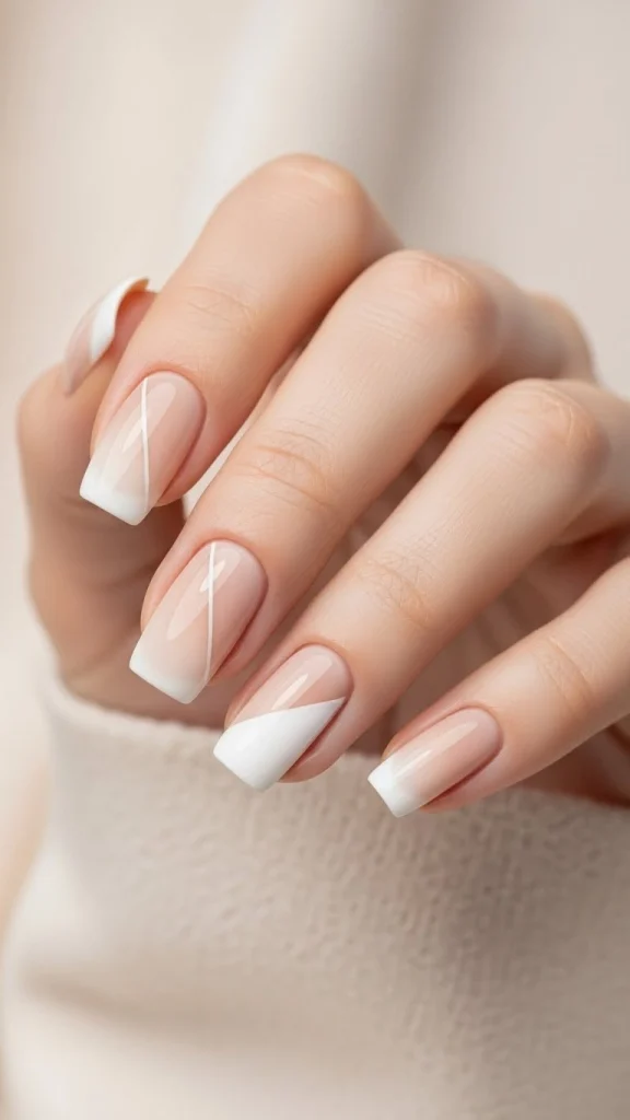 Neutral Beige + White Mix for a Minimal Color Blend