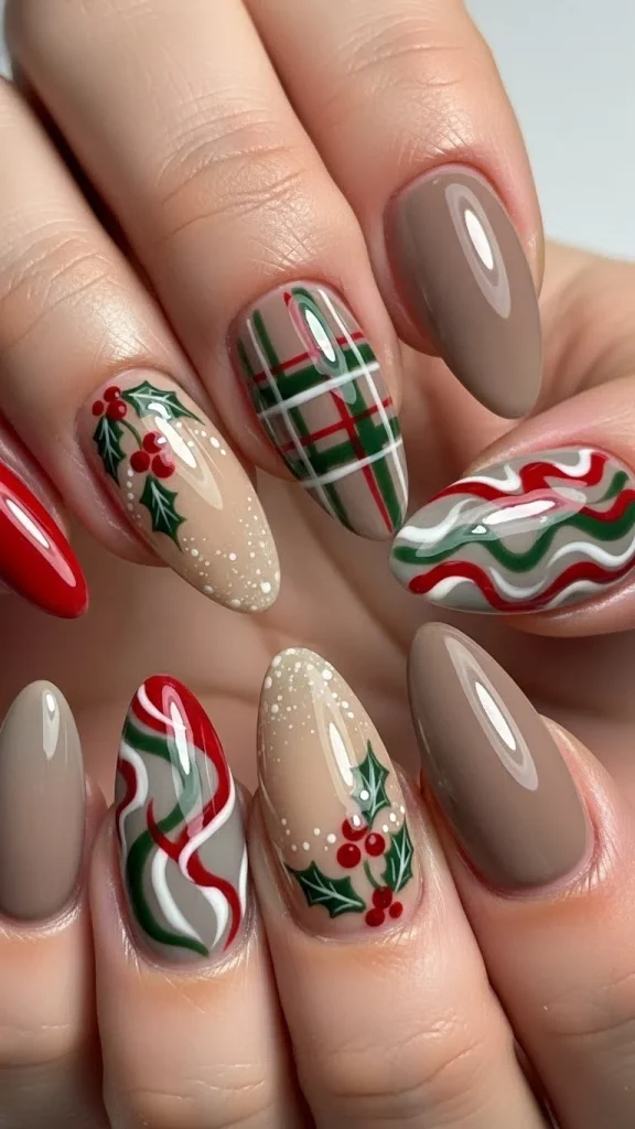 Neutral Blends That Ground Festive Colors