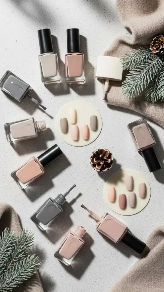 Neutral Nail Colors That Feel Calm in Winter