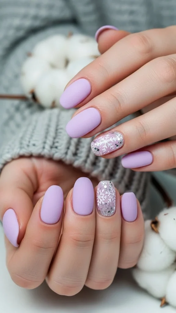 Pale Lavender for a Soft Seasonal Touch