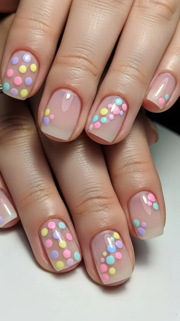 Pastel Dot Patterns for Cute Minimal Accents