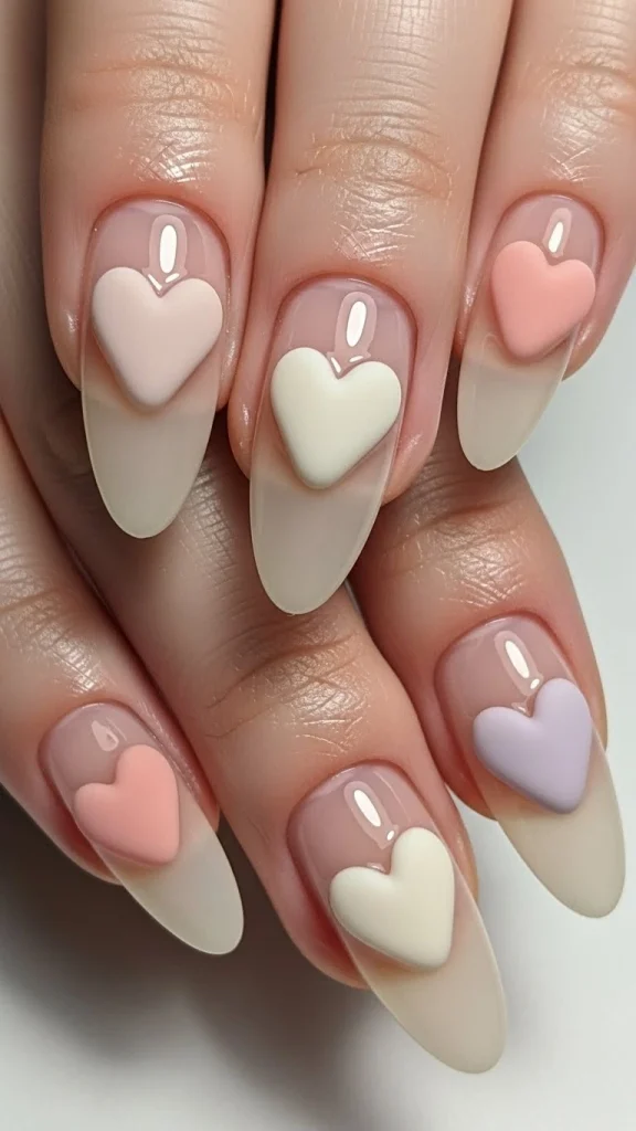 Sculpted Hearts with Clean Proportions