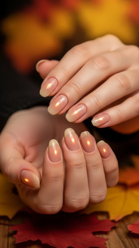 Sheer Beige with a Cozy Glow