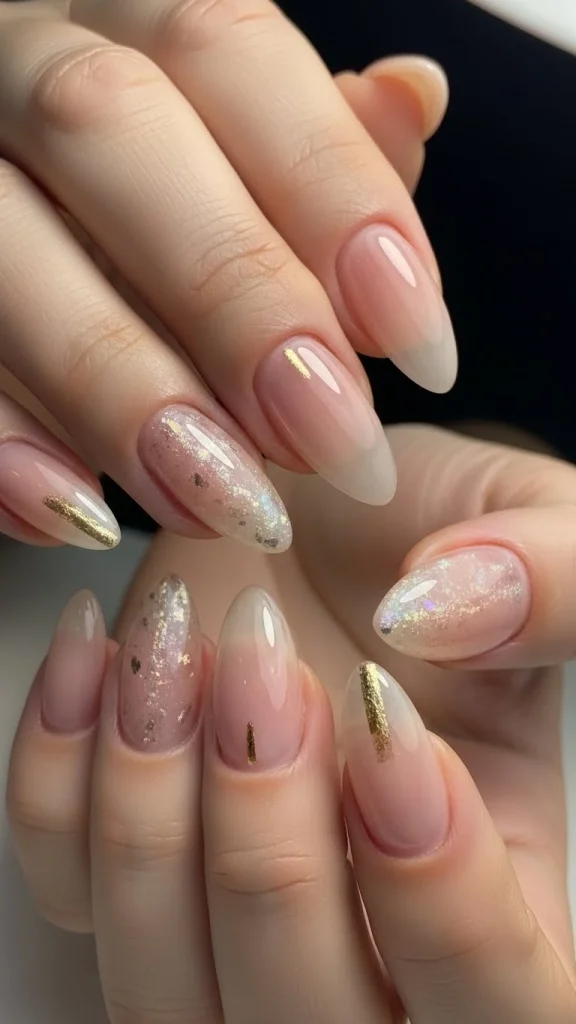 Sheer Blush with a Gloss Finish