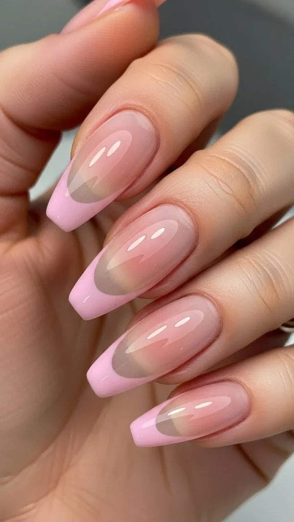 Soft Blush Tips with Ultra-Sheer Base