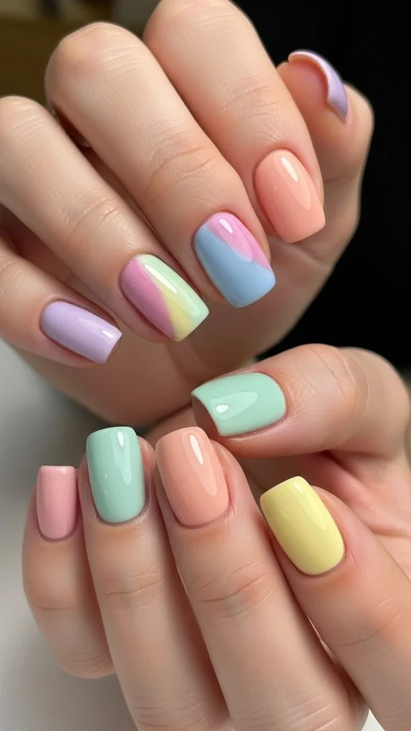 . Soft Color Pairings with Gentle Contrast