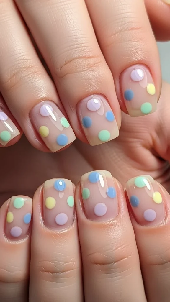Soft Dot Tips for a Cute Minimal Look