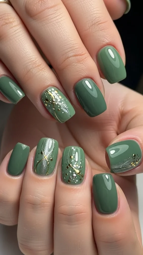 Soft Evergreen Shades with a Clean Finish