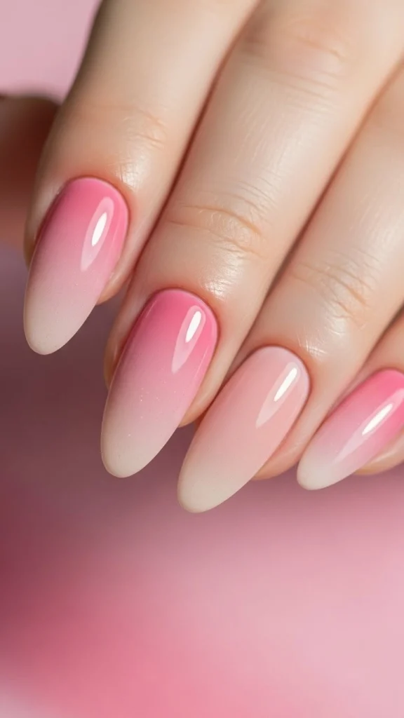 Soft Gradient Pink Blend