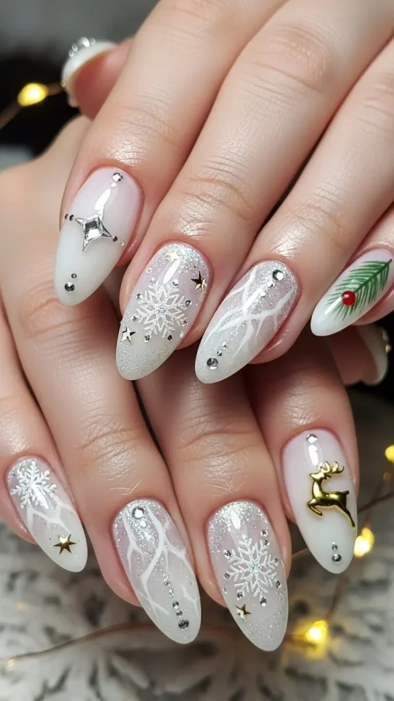 Soft Milky White with a Winter Finish