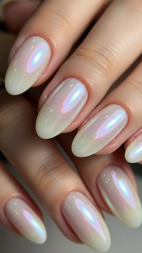 Soft Pearl Glow With a Delicate Shine