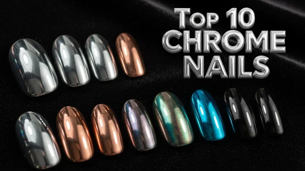 Top 10 Chrome Nails