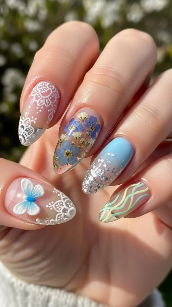 Transparent Layers with Fresh Accents