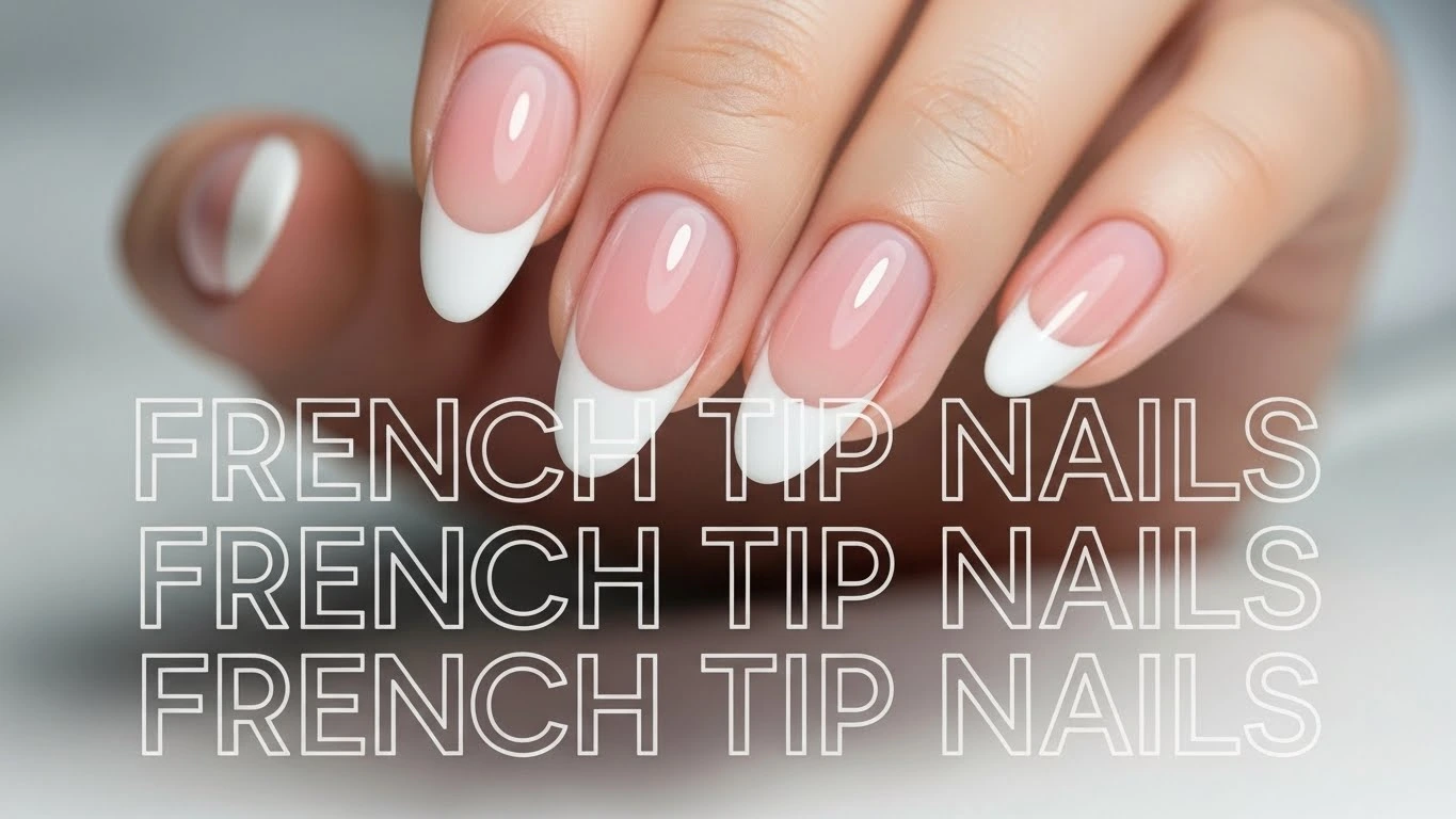 french tip nails