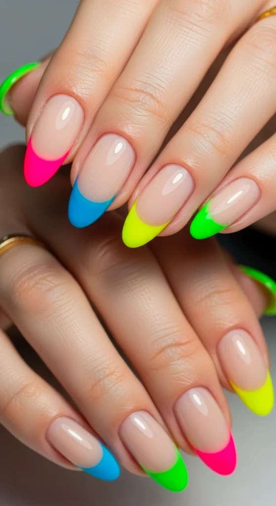 Bright Tips on a Neutral Base