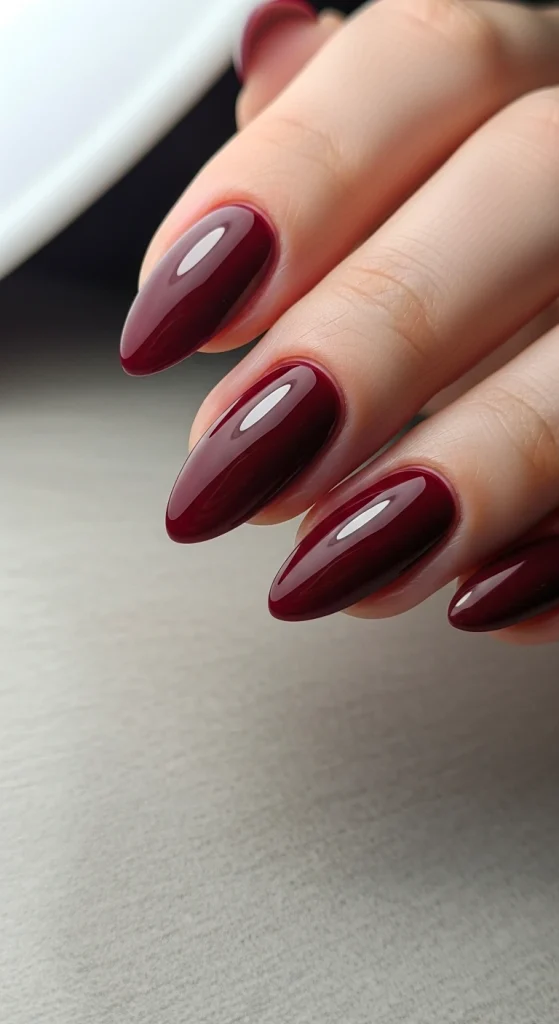 Classic Maroon with High-Shine Finish