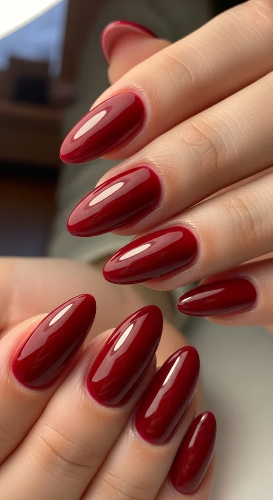 Deep Cherry Red for a Rich Look