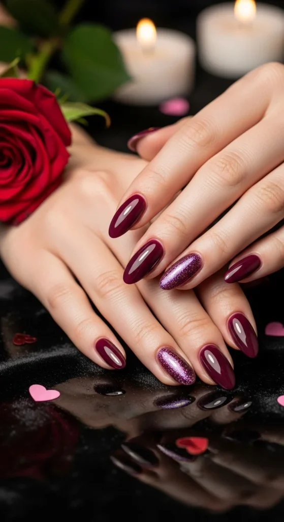 Glossy Berry Shades for Bold Elegance