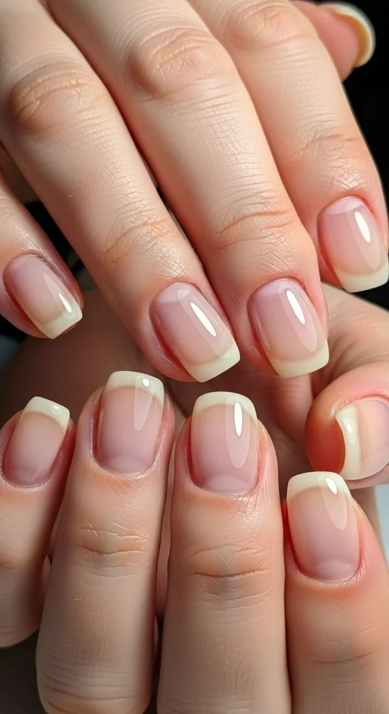 High-Shine Clear with Groomed Cuticles