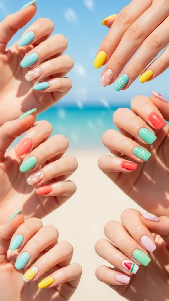 Nail Shapes That Feel Light on the Hands