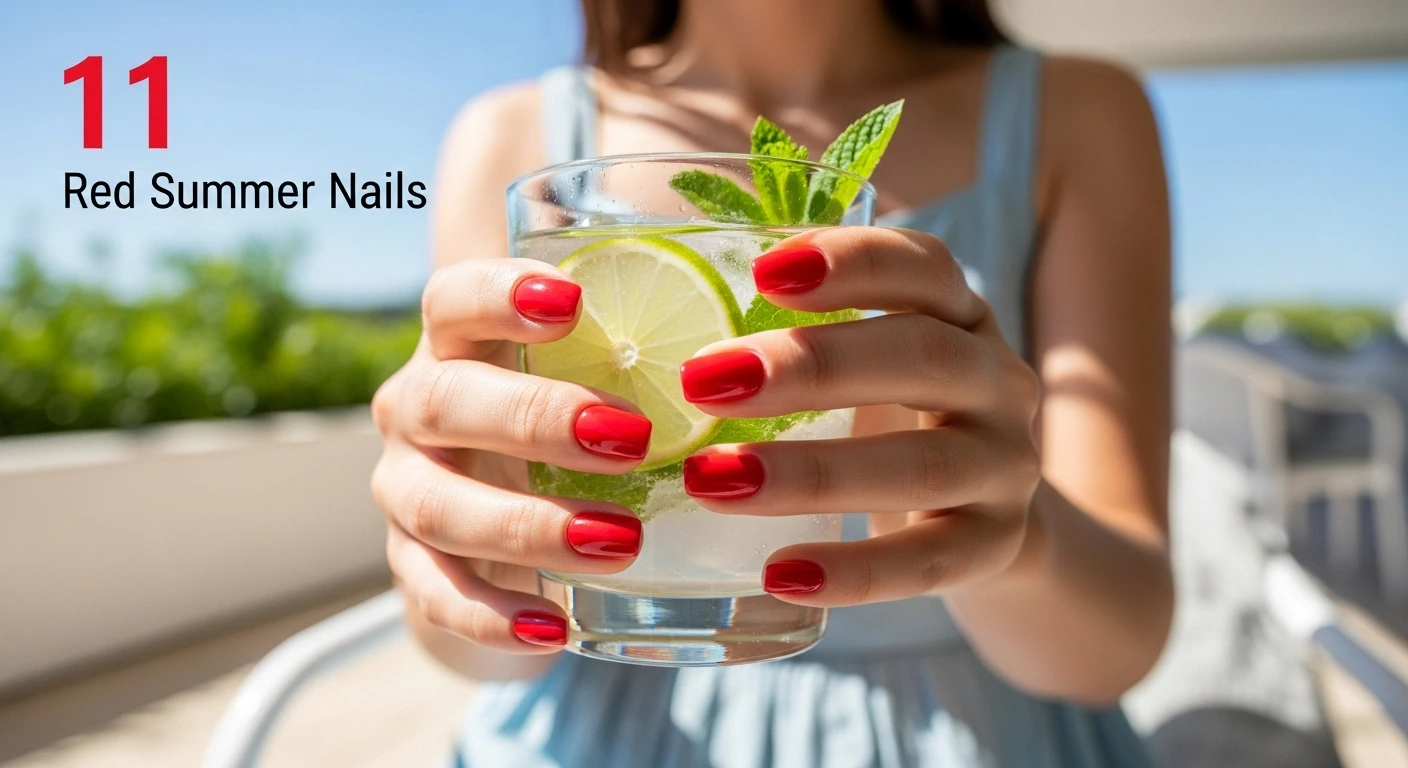 Red Summer Nails