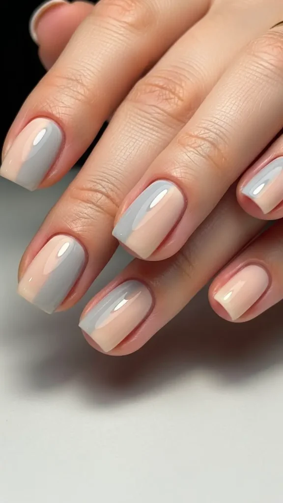 Short Nails Styled with Precision and Balance