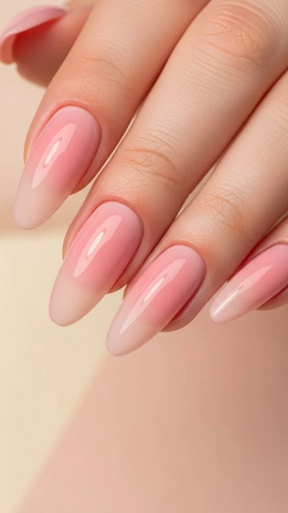 Pink Acrylic Nails