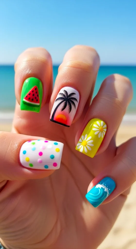 Summer Nails That Embrace Short Lengths
