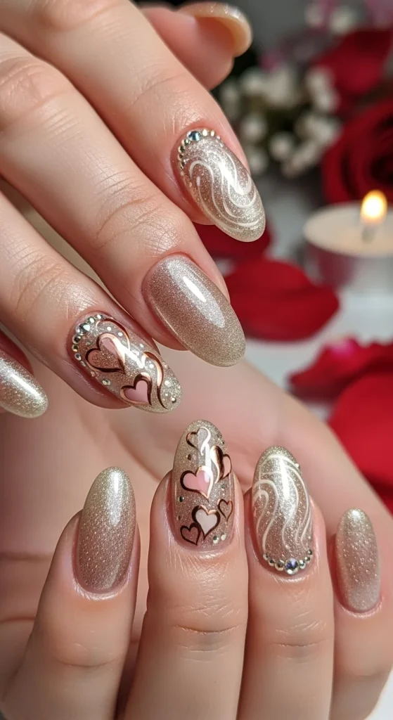 Champagne Shimmer Romance