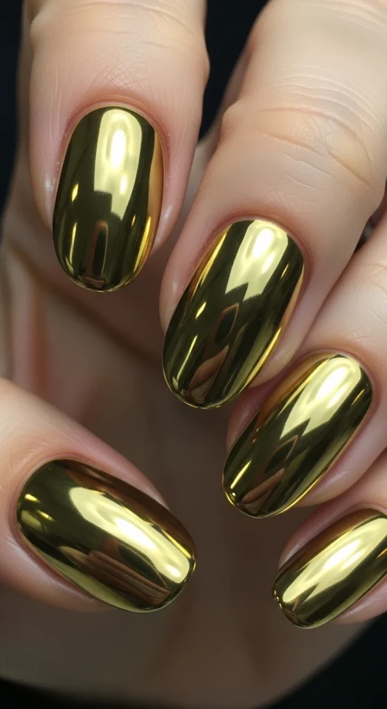 Gold Chrome for a Bold Statement
