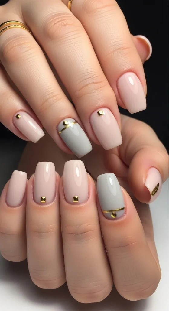 Minimal Gold Accents on Neutral Bases